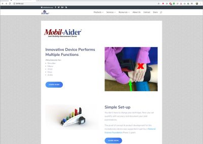iOrtho+ New Website - Mobil-Aider Product Landing Page