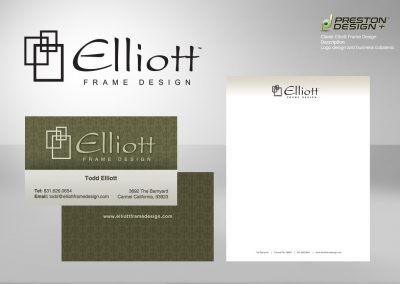 Logo design for Elliott Frame Design