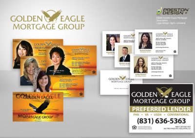 Logo design for Golden Eagle Mortgage