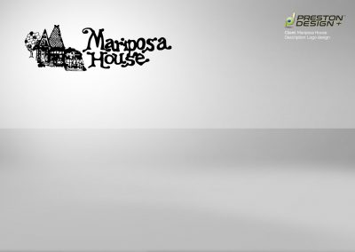 Mariposa House logo design
