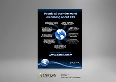 ONYX X-10 Software Product Launch