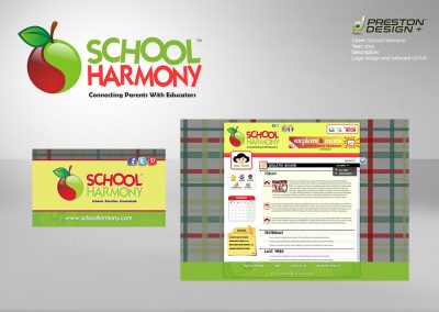 School Harmony Logo Design